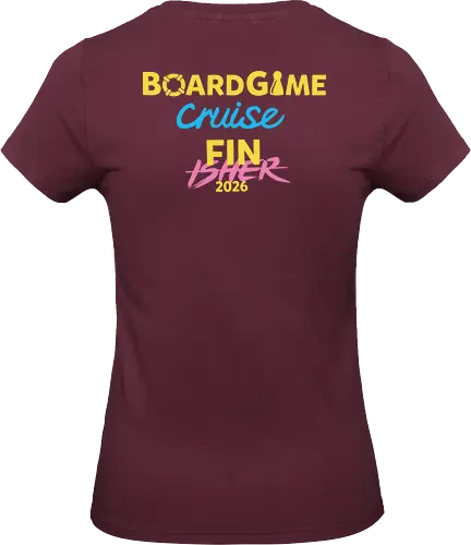 BoardGame Cruise - Finisher 2026 T-Shirt - Standard T-Shirt (Women)