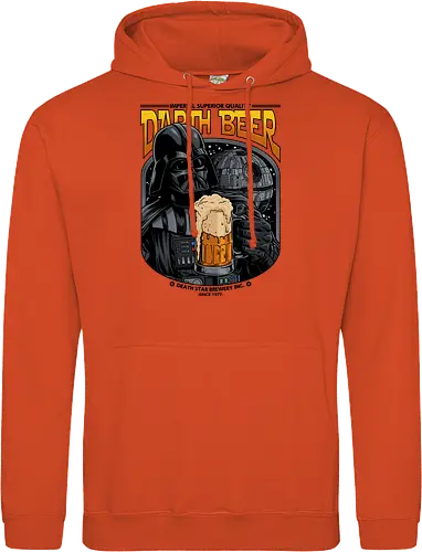 Darth Beer moon Brauerei Parodie - Darth-Bier, Villain, Bierparodie, Science-Fiction-Humor, Dunkle Seite, Bierliebhaber, Craft Beer, Trinkhumor, Imperiale Brauerei, Lustiges Bier, Weltraumfilmparodie, 1977 - Standard Hoodie