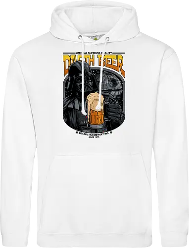 Darth Beer moon Brauerei Parodie - Darth-Bier, Villain, Bierparodie, Science-Fiction-Humor, Dunkle Seite, Bierliebhaber, Craft Beer, Trinkhumor, Imperiale Brauerei, Lustiges Bier, Weltraumfilmparodie, 1977 - Standard Hoodie