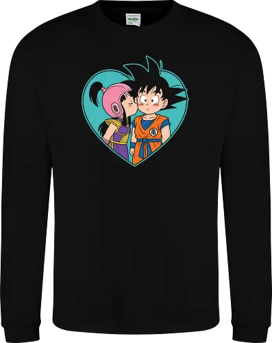 Saiyan Sweethearts: The First Kiss