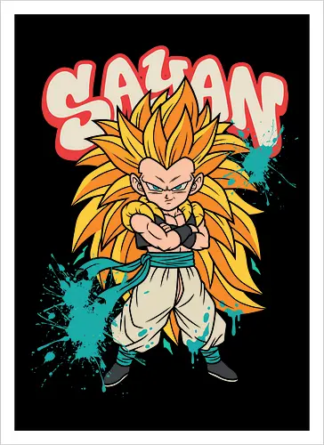 Ultimate Fusion: Retro SSJ3 Graffiti