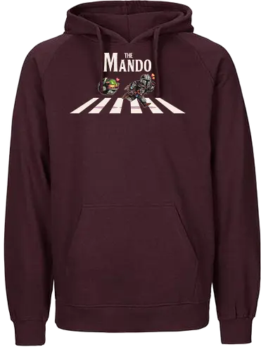The Mando - Space Opera, grogu, mando, Bounty Hunter, Alien, baby, cute, star, Villain - Fairtrade Hoodie