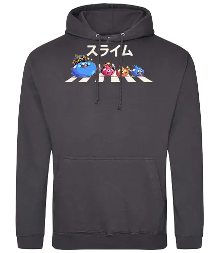 The Slimes - Quest, dragon, quest, Dragon, akira, slime, rpg, jrpg, Final, cute, abbey road - Standard Hoodie