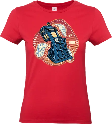 The Distortion of Time - TV show, TV series, time machine, retro, time travel, space, science fiction, time - Standard T-Shirt (Women)
