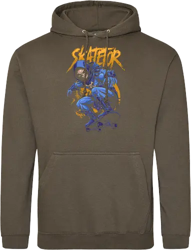Skatetor – Skateboarding-Skeletor: Retro-Cartoon-Mashup