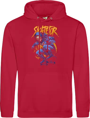 Skatetor – Skateboarding-Skeletor: Retro-Cartoon-Mashup