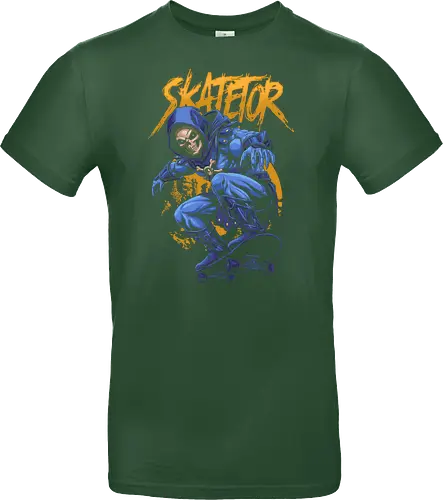 Skatetor – Skateboarding-Skeletor: Retro-Cartoon-Mashup