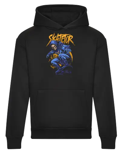 Skatetor – Skateboarding-Skeletor: Retro-Cartoon-Mashup