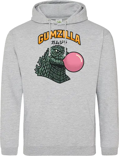 Retro Gumzilla Kaiju-Kaugummi-Parodie