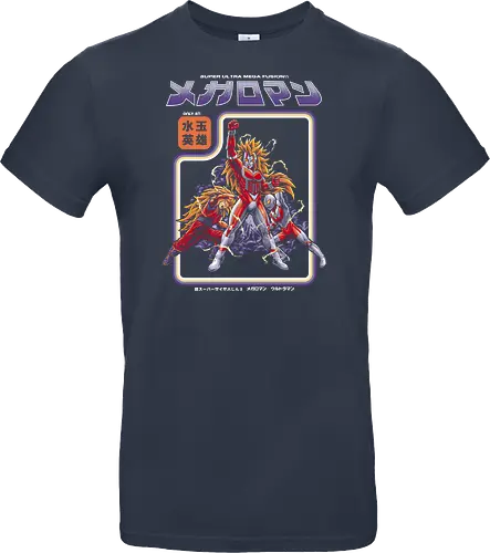 Megaloman Super Fusion Tokusatsu Anime Mashup