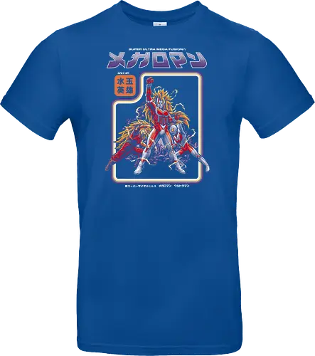 Megaloman Super Fusion Tokusatsu Anime Mashup