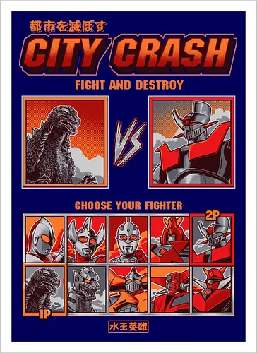Kaiju vs. Mecha – Retro-Arcade-Kampfspiel