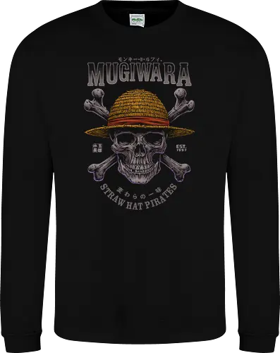Mugiwara-Strohhutpiraten – Jolly Roger – Pirate-Totenkopf