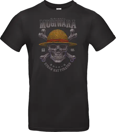 Mugiwara-Strohhutpiraten – Jolly Roger – Pirate-Totenkopf