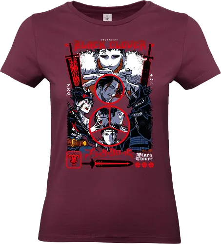 Magic Knight Power - Clover, asta, magic knights, anime magic, grimoire, shonen anime, anti magic, anime battle - Standard T-Shirt (Women)