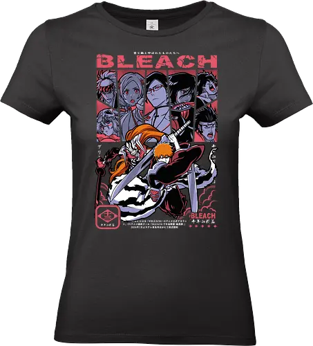 Soul Reaper Legacy - bleach, ichigo kurosaki, soul reaper, shinigami, anime swordsman, hollow mask, anime battle, bankai - Standard T-Shirt (Women)