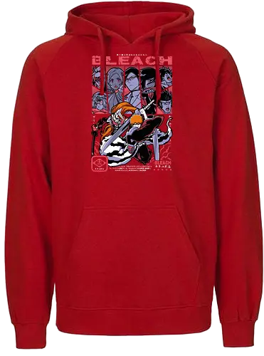 Soul Reaper Legacy - bleach, ichigo kurosaki, soul reaper, shinigami, anime swordsman, hollow mask, anime battle, bankai - Fairtrade Hoodie