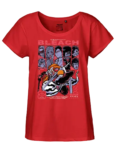Soul Reaper Legacy - bleach, ichigo kurosaki, soul reaper, shinigami, anime swordsman, hollow mask, anime battle, bankai - Fairtrade Girl Shirt