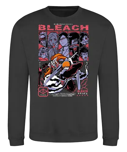 Soul Reaper Legacy - bleach, ichigo kurosaki, soul reaper, shinigami, anime swordsman, hollow mask, anime battle, bankai - Sweatshirt