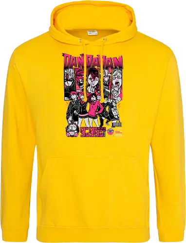 Paranormal Squad - dandadan, momo ayase, okarun, supernatural anime, alien anime, yokai battle, anime comedy, paranormal action - Standard Hoodie