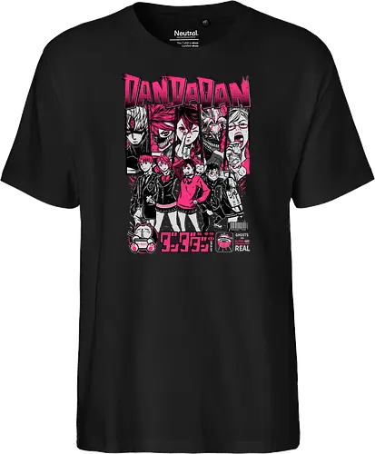 Paranormal Squad - dandadan, momo ayase, okarun, supernatural anime, alien anime, yokai battle, anime comedy, paranormal action - Fairtrade T-Shirt