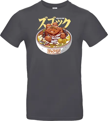 Char Z'Gok Meeresfrüchte-Ramen – Lustige Mecha-Parodie