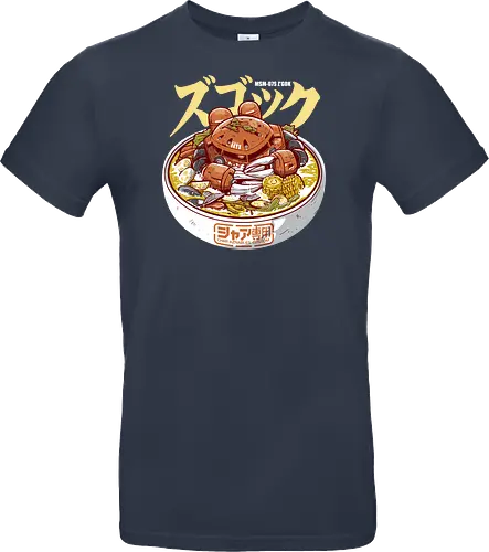 Char Z'Gok Meeresfrüchte-Ramen – Lustige Mecha-Parodie