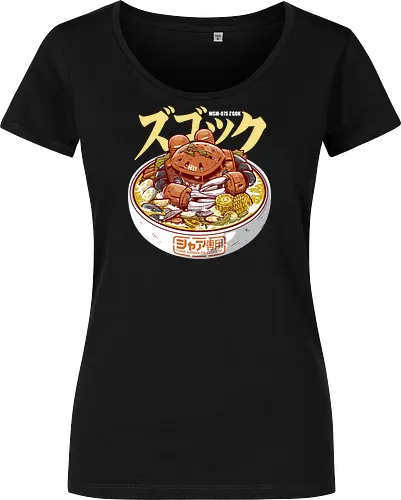 Char Z'Gok Meeresfrüchte-Ramen – Lustige Mecha-Parodie
