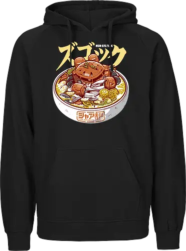 Char Z'Gok Meeresfrüchte-Ramen – Lustige Mecha-Parodie