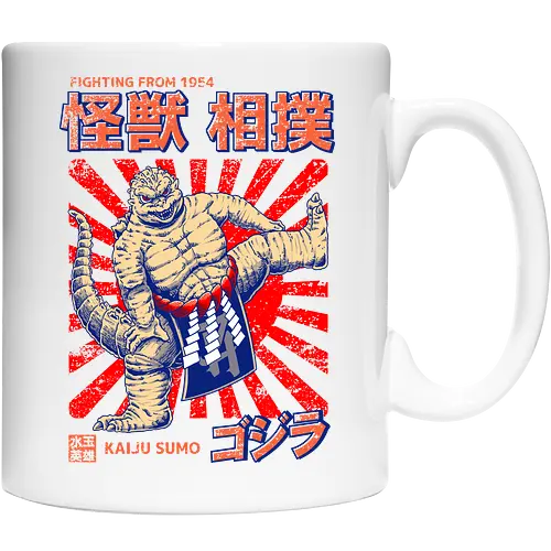 Kaiju als Kaiju-Sumo-Ringer – Parodie auf japanische Monster