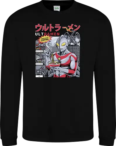 Ultramen Ramen-Nudelsuppe – Lustige Kaiju-Topping-Parodie