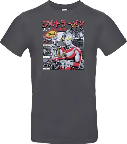 Ultramen Ramen-Nudelsuppe – Lustige Kaiju-Topping-Parodie