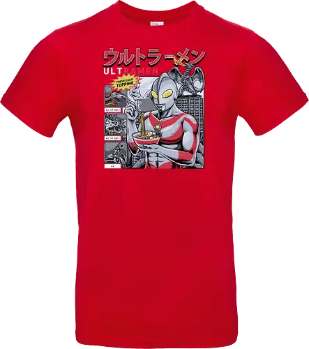 Ultramen Ramen-Nudelsuppe – Lustige Kaiju-Topping-Parodie