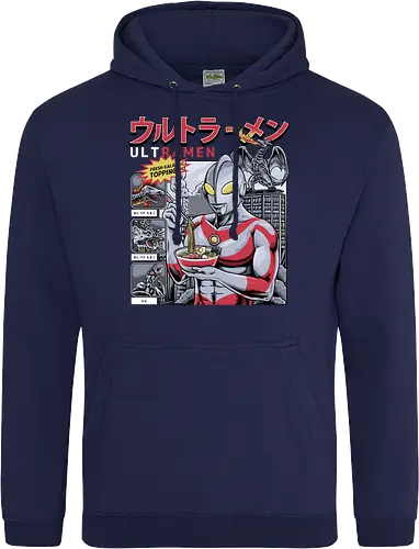 Ultramen Ramen-Nudelsuppe – Lustige Kaiju-Topping-Parodie