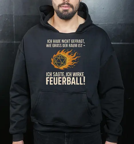 Pen and Paper D&D Ich Wirke Feuerball Vintage