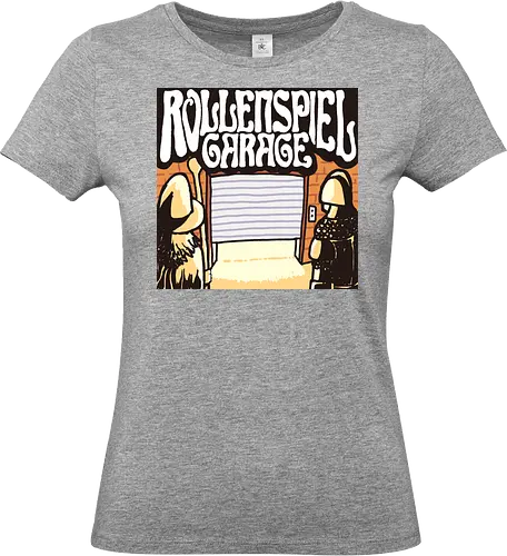 Logo des Podcasts RollenspielGarage. Design by CrlBox. Feuerball! - Standard T-Shirt (Women)