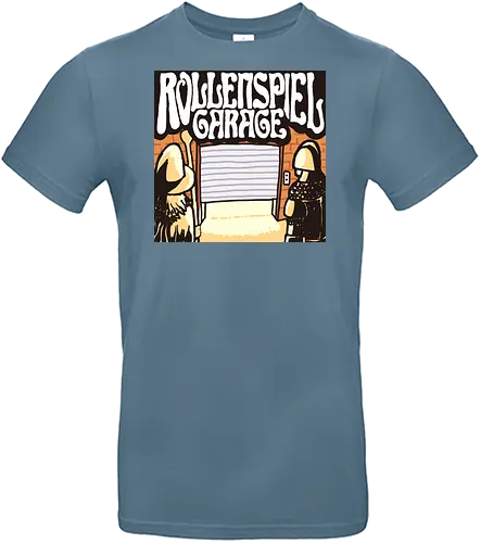 Logo des Podcasts RollenspielGarage. Design by CrlBox. Feuerball! - Standard T-Shirt