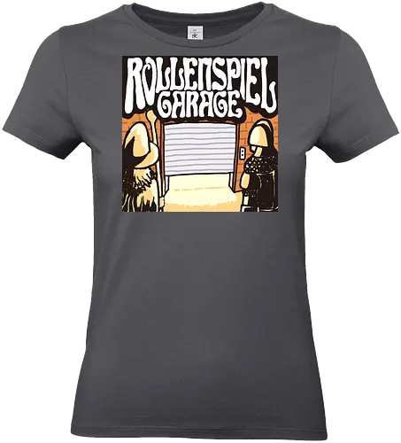 Logo des Podcasts RollenspielGarage. Design by CrlBox. Feuerball! - Standard T-Shirt (Women)
