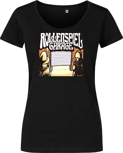 Logo des Podcasts RollenspielGarage. Design by CrlBox. Feuerball!