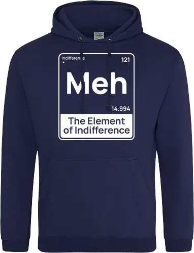 Meh The Element of Indifference Minimalist Humor 