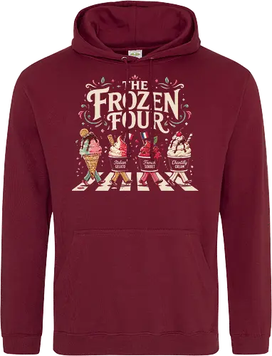 The Frozen Four Ice Cream Characters