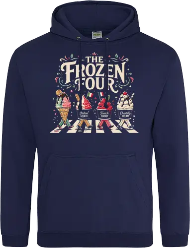 The Frozen Four Ice Cream Characters