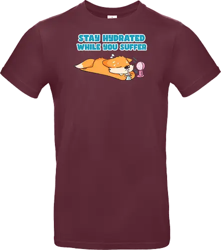 Stay Hydrated - Fuchs, Fox, Sommer - Standard T-Shirt