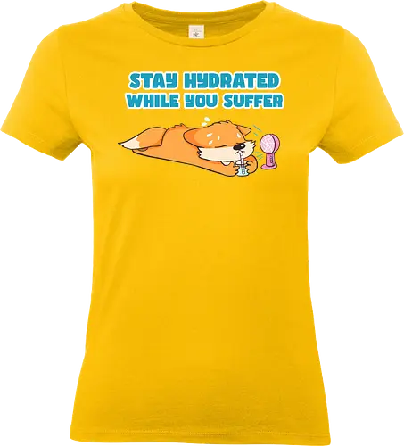 Stay Hydrated - Fuchs, Fox, Sommer - Standard T-Shirt (Women)