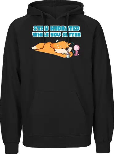 Stay Hydrated - Fuchs, Fox, Sommer - Fairtrade Hoodie