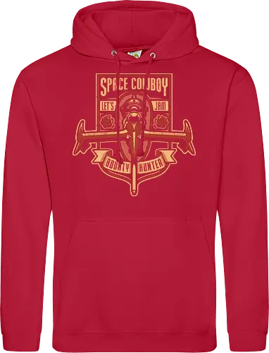 Space Cowboy Kopfgeldjäger – Let's Jam Vintage Badge