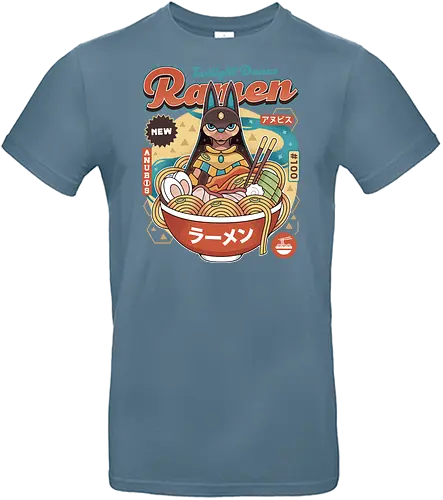 Twilight Dunes Ramen Vintage - Pal, pal world, anubis, depresso, gaming, video game, gamer, survival, crafting, farming, monsters, ramen, japanese food, lamball, adventure - Standard T-Shirt