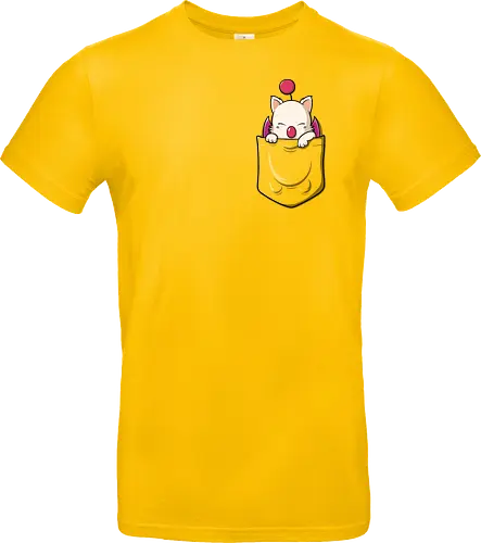 Süße Kawaii Fantasy Tasche Kreatur Flügel Rosa Pom Anime - kawaii pocket shirt, cute fantasy creature tee, anime pocket print apparel, cute monster shirt, fantasy kawaii tee, pocket creature clothing, cute anime shirt, kawaii fantasy apparel, cute game mascot tee, pocket print anime shirt, fantasy cute creature clothing, kawaii mascot tee, cute rpg shirt, anime kawaii apparel, fantasy pocket creature tee - Standard T-Shirt