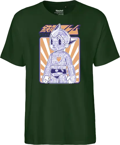 Astro Boy Mechanische Anatomie Retro Anime Roboter