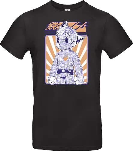 Astro Boy Mechanische Anatomie Retro Anime Roboter
